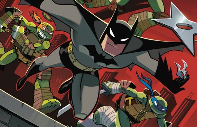 Dc Idw Comic Kritik Batman Teenage Mutant Ninja Turtles Adventures Robots Dragons