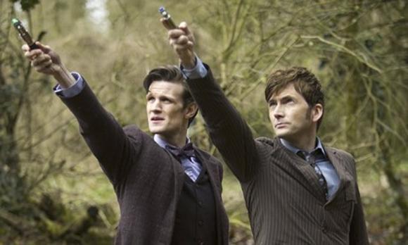 Matt Smith und David Tennant in Doctor Who Day Of The Doctor Matt Smith und David Tennant in Doctor Who Day Of The Doctor