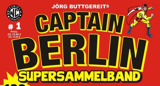Captain Berlin Comicsammelband Captain Berlin Comicsammelband
