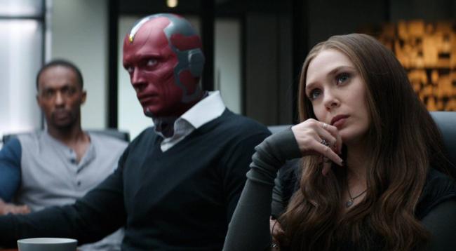 Scarlet Witch Vision Scarlet Witch Vision