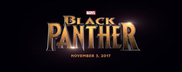 Black Panther Filmlogo Black Panther Filmlogo