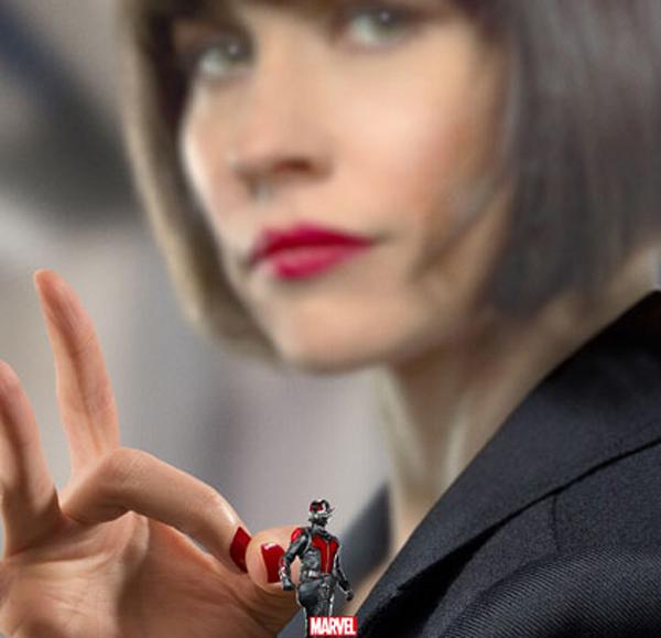 Ant-Man Poster mit Evangeline Lilly