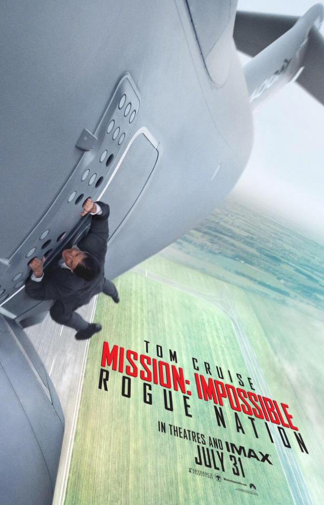 Mission Impossible Rogue Nation Poster Mission Impossible Rogue Nation Poster