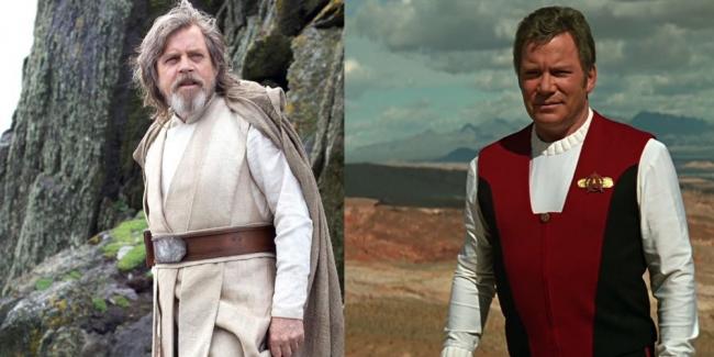 Hamill Shatner Star Trek Wars