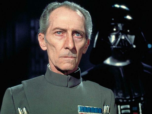 Peter Cushing als Großmoff Tarkin in Star Wars: Episode IV (1977) Peter Cushing als Großmoff Tarkin in Star Wars: Episode IV (1977)