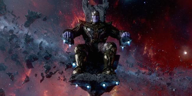 Thanos in Guardians of the Galaxy Thanos in Guardians of the Galaxy