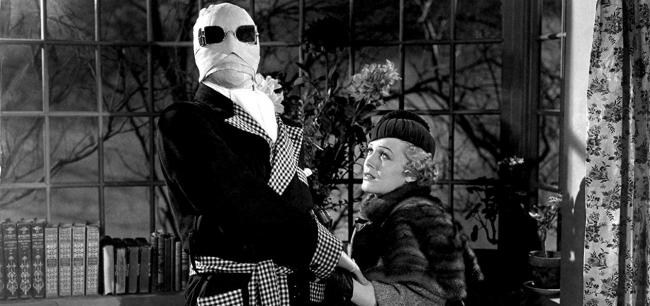 Claude Rains und Gloria Stuart in Der Unsichtbare 1933 Claude Rains und Gloria Stuart in Der Unsichtbare