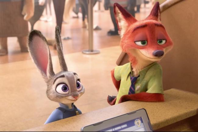 Zoomania: Die junge Hasenpolizistin Judy Hopps und der ausgefuchste Trickbetrüger Nick Wilde 