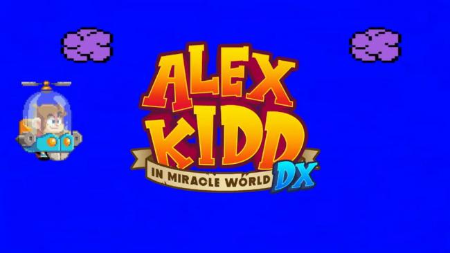 Alex Kidd in Miracle World DX Title Alex Kidd in Miracle World DX Title