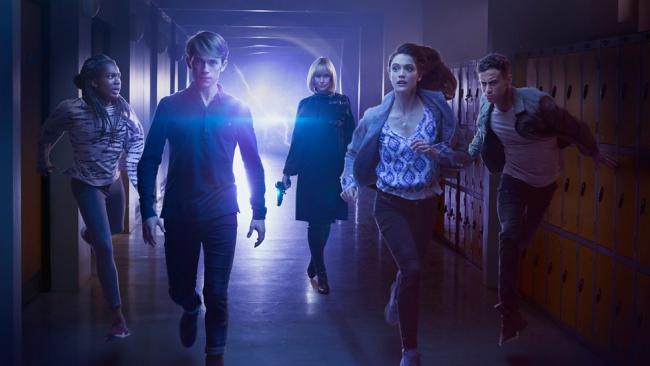 Die Hauptcharaktere der Doctor Who Spin-Off Serie Class