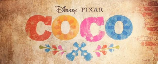 Schriftlogo zum Film Coco von Disney Pixar
