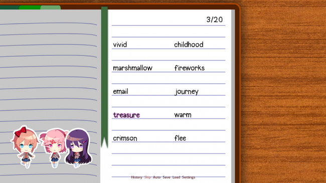 Doki Doki Literature Club! Minigame Doki Doki Literature Club! Minigame