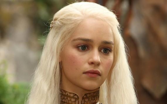 Emilia Clarke in Game of Thrones