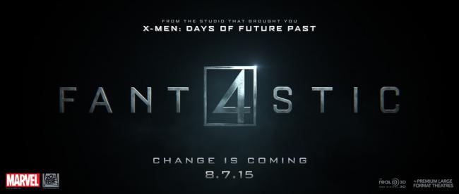 Fantastic Four 2015 Banner Fantastic Four 2015 Banner