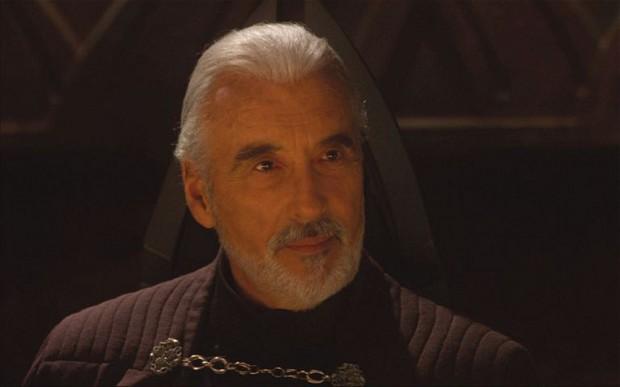 Christopher Lee in Star Wars