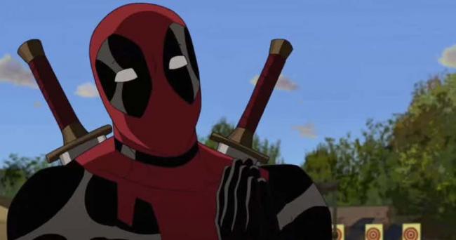 Deadpool in der animierten Serie Der ultimative Spiderman