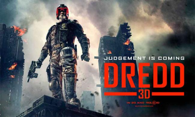 Dredd 2012 Filmposter