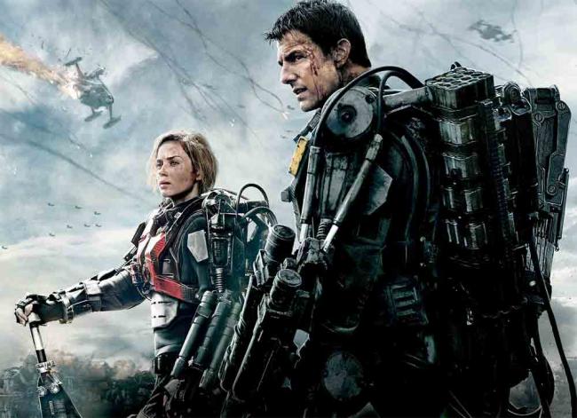 Edge of Tomorrow Poster mit Tom Cruise & Emily Blunt