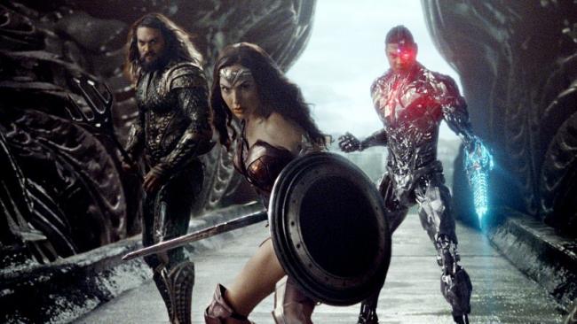 Szenenbild aus Justice League: Aquaman, Wonder Woman & Cyborg