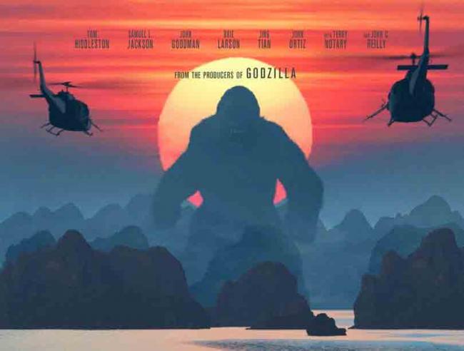 Teaser-Poster zu Kong: Skull Island