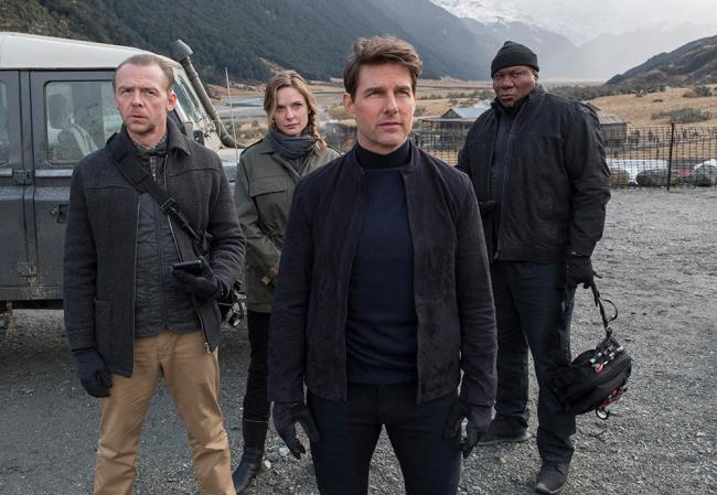 Tom Cruise und Mission Impossible Team