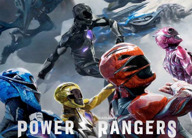 Poster: Power Rangers und die Zords