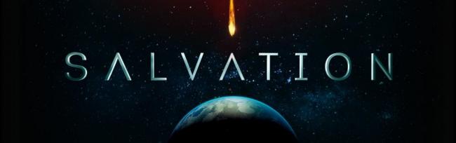 Schriftzug-Logo zur Eventserie Salvation von CBS