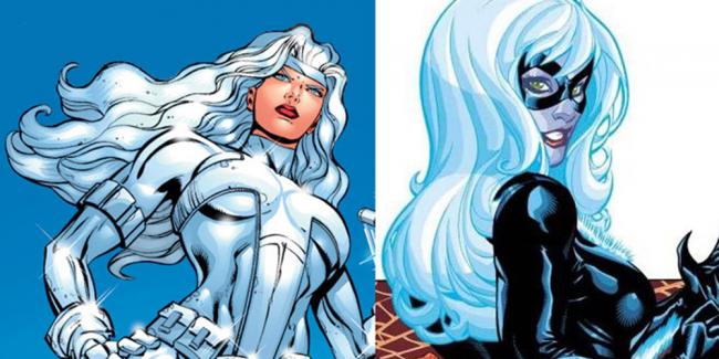 Silver Sable & Black Cat Spider-Man