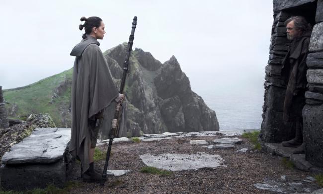Star Wars: Die letzten Jedi Luke und Rey