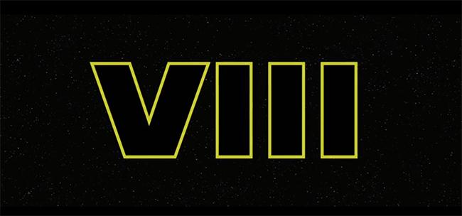Star Wars Episode 8 Logo