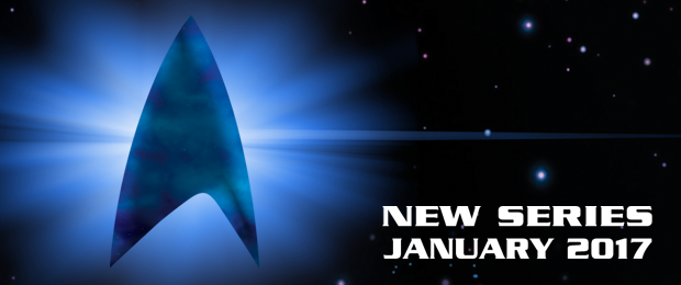 Ankündigungslogo: Neue Star-Trek-Serie 2017