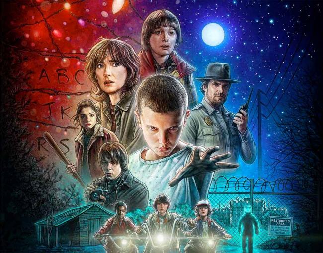 Stranger Things Poster Staffel 1