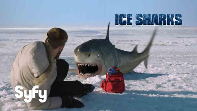 Ice Sharks Key Art