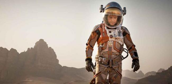 Matt Damon in The Martian