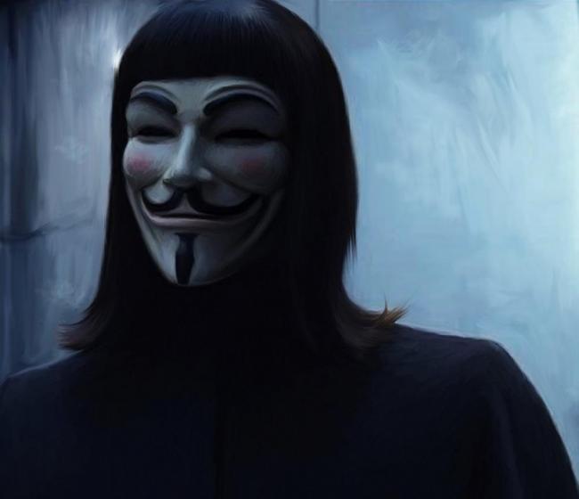 V wie Vendetta- Guy Fawkes-Maske