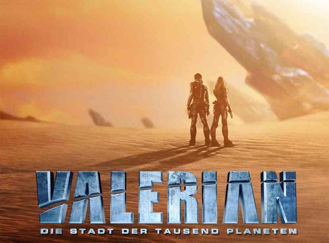 Valerian - Die Stadt der tausend Planeten Teaser-Poster