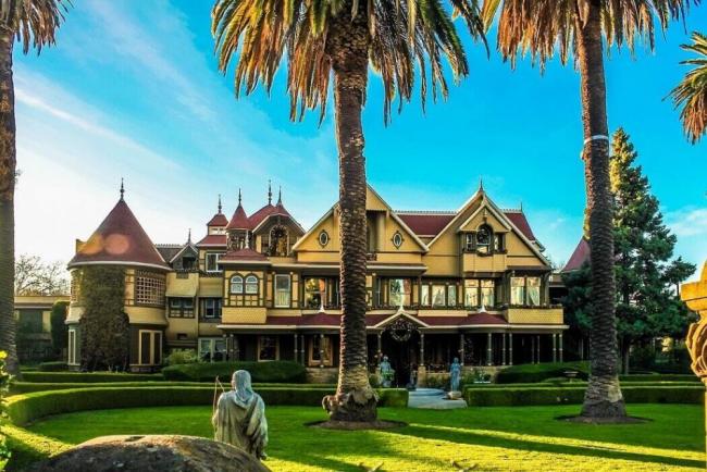 Das Winchester Mystery House in San Jose