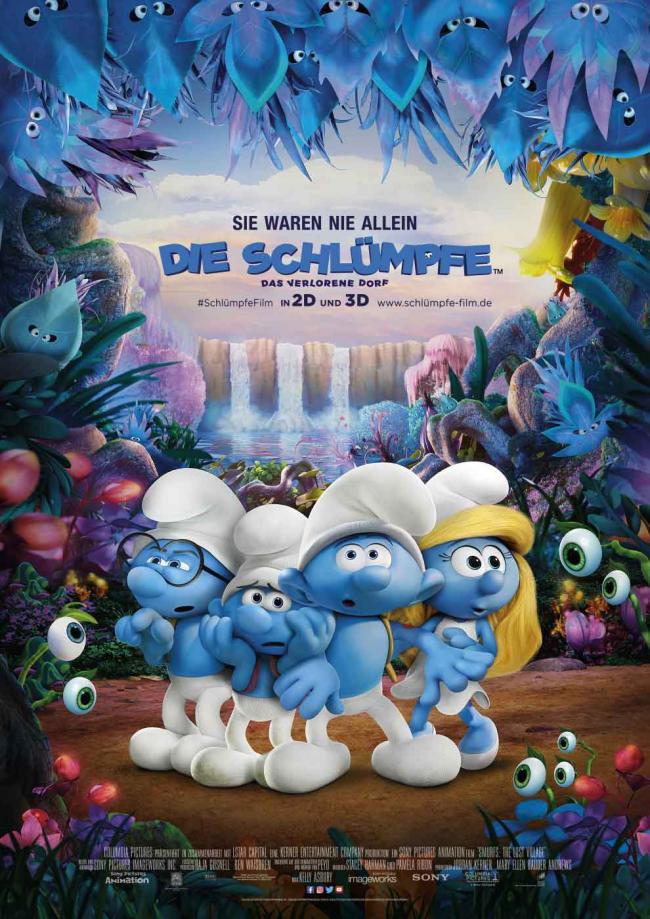 Die Schlümpfe: Das verlorene Dorf Teaser-Poster Die Schlümpfe: Das verlorene Dorf Teaser-Poster