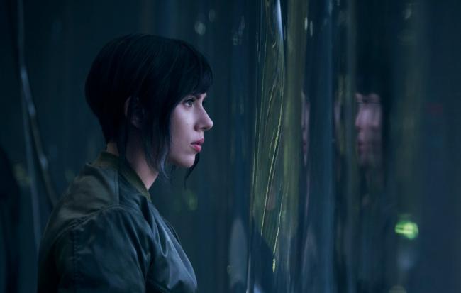 Scarlett Johansson Ghost in the Shell Still