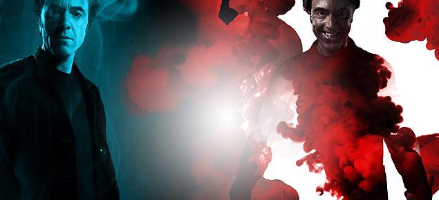 James Nesbitt als Dr. Jekyll und Mr. Hyde auf dem Promobild zur BBC-Serie Jekyll James Nesbitt als Dr. Jekyll und Mr. Hyde auf dem Promobild zur BBC-Serie Jekyll