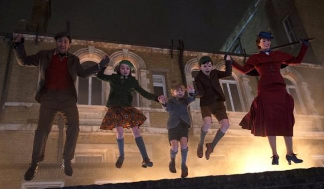 Der Hauptcast von der Fortsetzung des Disney-Klassikers Mary Poppins