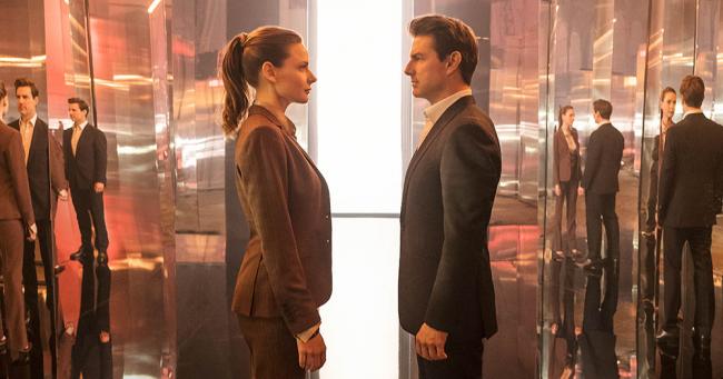 Mission Impossible Rebecca Ferguson und Tom Cruise