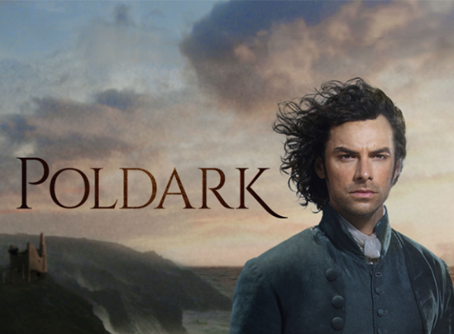 Promobild zur BBC-Neuauflage von Poldark mit Aidan Turnern