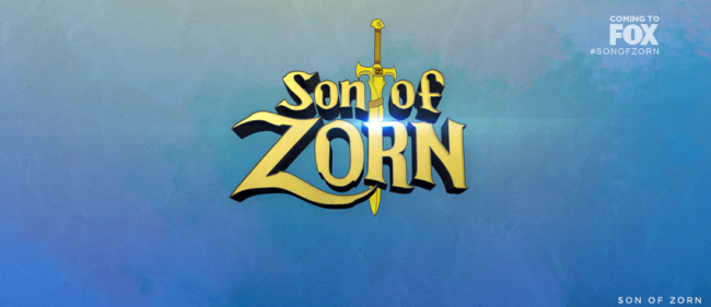 Schriftzug-Logo zu Son of Zorn von Fox Schriftzug-Logo zu Son of Zorn von Fox