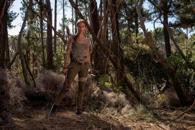 Szenenbild Alicia Vikander als Lara Croft im Tomb Raider Reboot