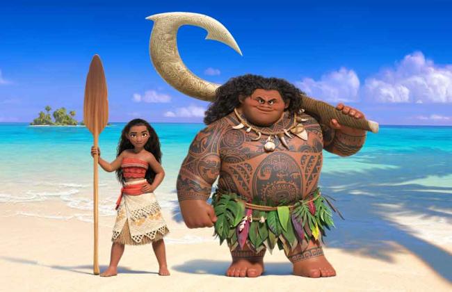 Szenenbild aus Disney's Viana: Moana & Maui Szenenbild aus Disney's Viana: Moana & Maui