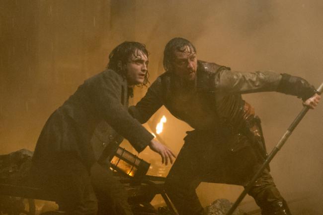 Daniel Radcliffe, James McAvoy Victor Frankenstein
