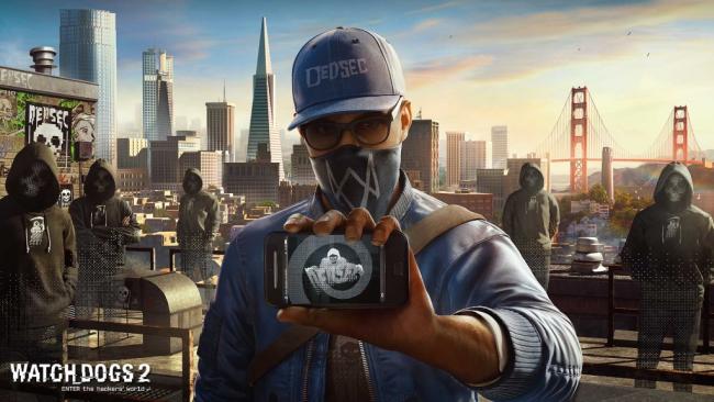 Watch Dogs 2 Marcus on Roof