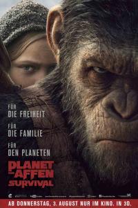 Planet der Affen: Survival - Teaser-Poster