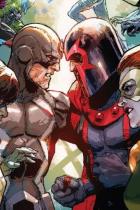 Marvel-Comic-Kritik: Inhumans vs. X-Men (1+2/Komplettstory)